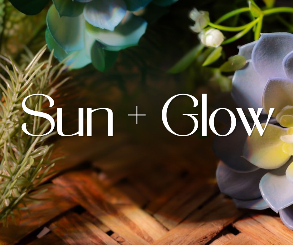 sun and glow collection from Tru-Nature Beauty